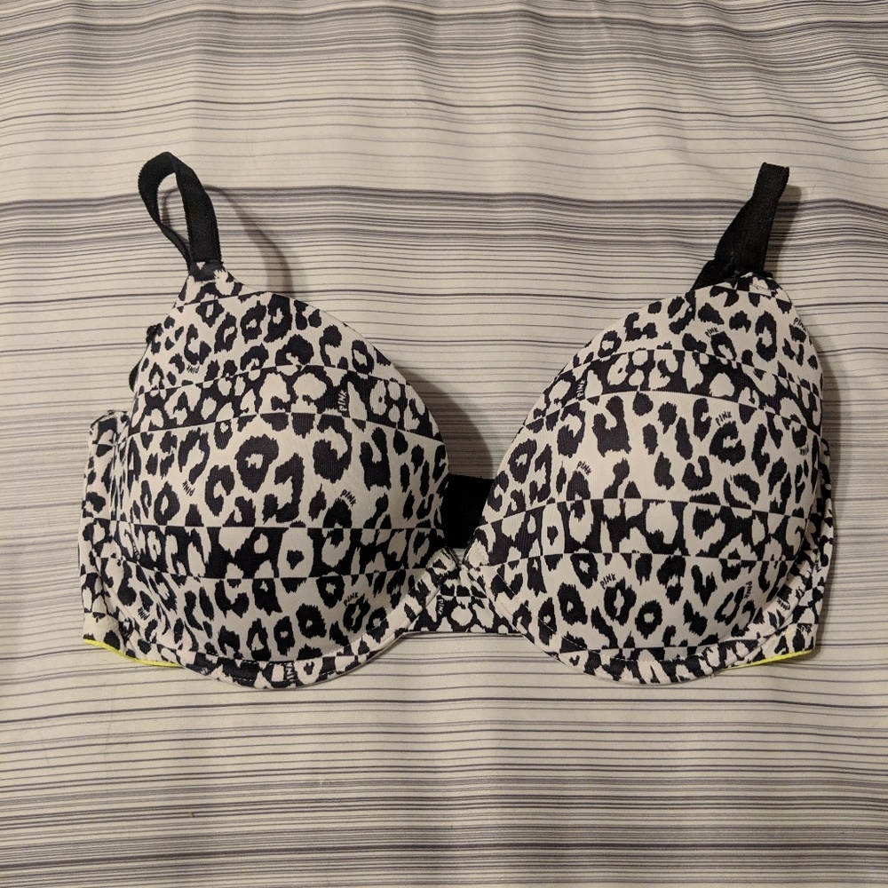 Victoria's Secret PINK leopard print bra